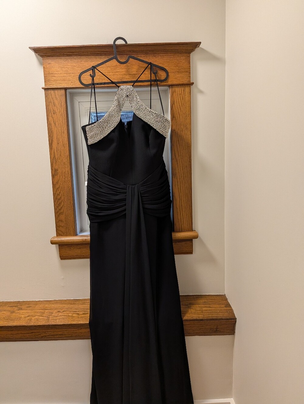 Rebecca Valance Astros Embellished Draped Gown **Current Season** - Picture 6 of 8